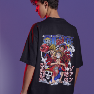 anime print t shirt